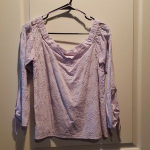 Impeccable Pig off the shoulder top